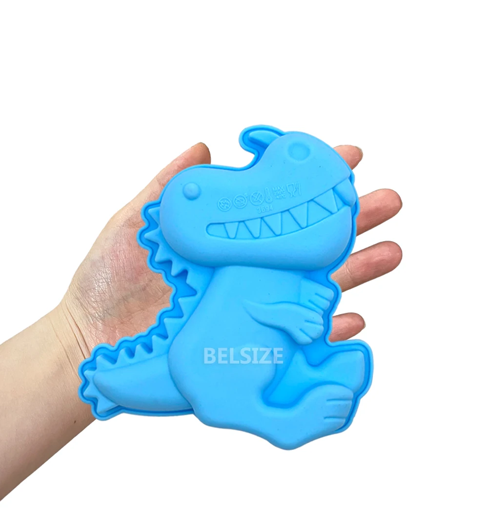 3D Animals Dinosaur Silicone Cake Molds Chocolate Jelly Fondant Mould Tray Pastry Baking Pan Cake Decorating Tools