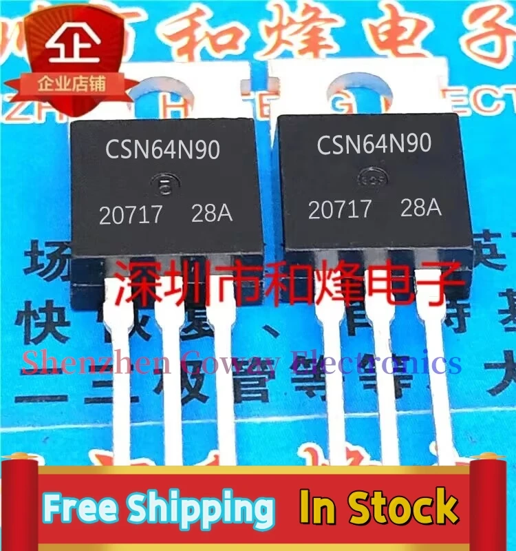 10PCS-30PCS  CSN64N90  92A/85V  TO-220 In Stock Fast Shipping