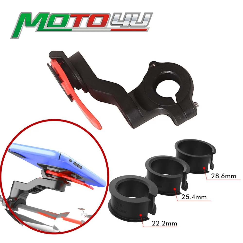 

7.2' Motorcycle Bike Phone Holder Shock-resistant MTB Bicycle Scooter Bike Handlebar Security Quick Lock Support Telephone Stand