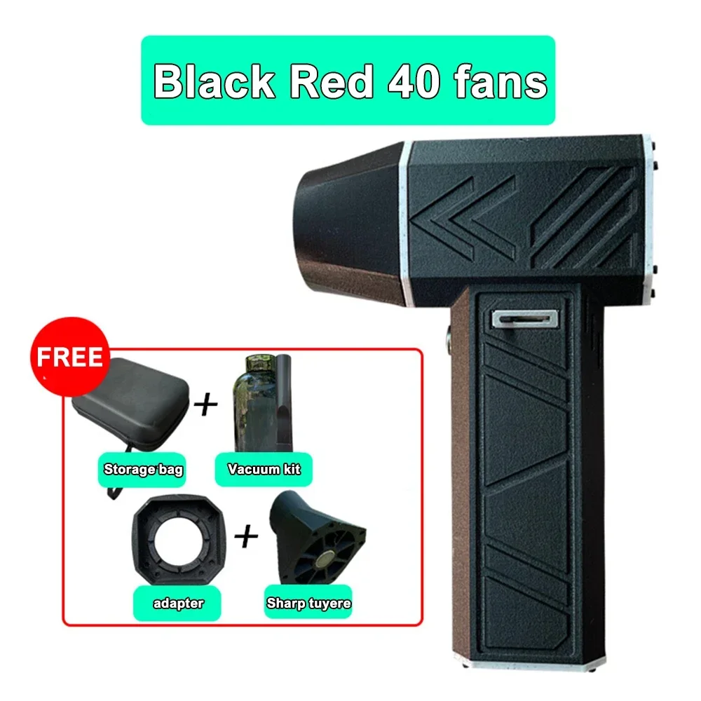 Electric Air Blower 160000 RPM Turbo Jet Fan Brushless 8000mAh Turbo Violent Fan USB Rechargeable Powerful Dust Blower
