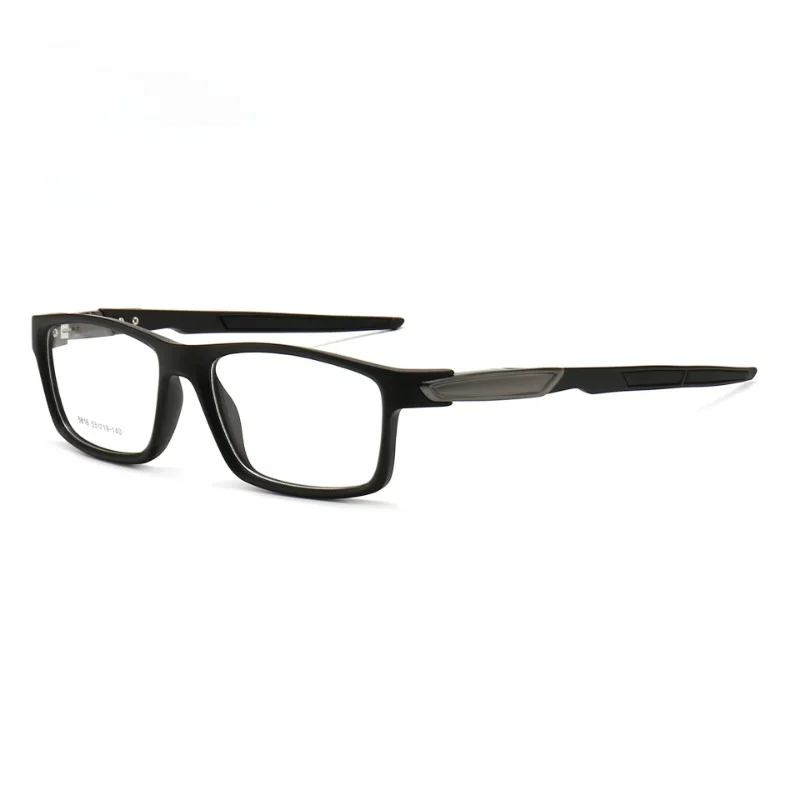 55-19-140 Optical Frames Tr90 Square Box Non-Slip Sports Glasses Frame Prescription Men's and Women's Glasses Frame