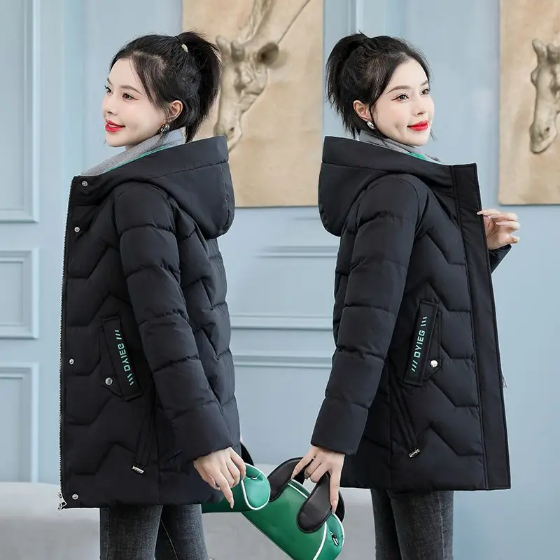 Winter Women Cold Coat Parkas Super Hot Coats Hooded Long Cotton Padded Jacket Jackets Womens Winter Clothes Trend Puffer Jacket