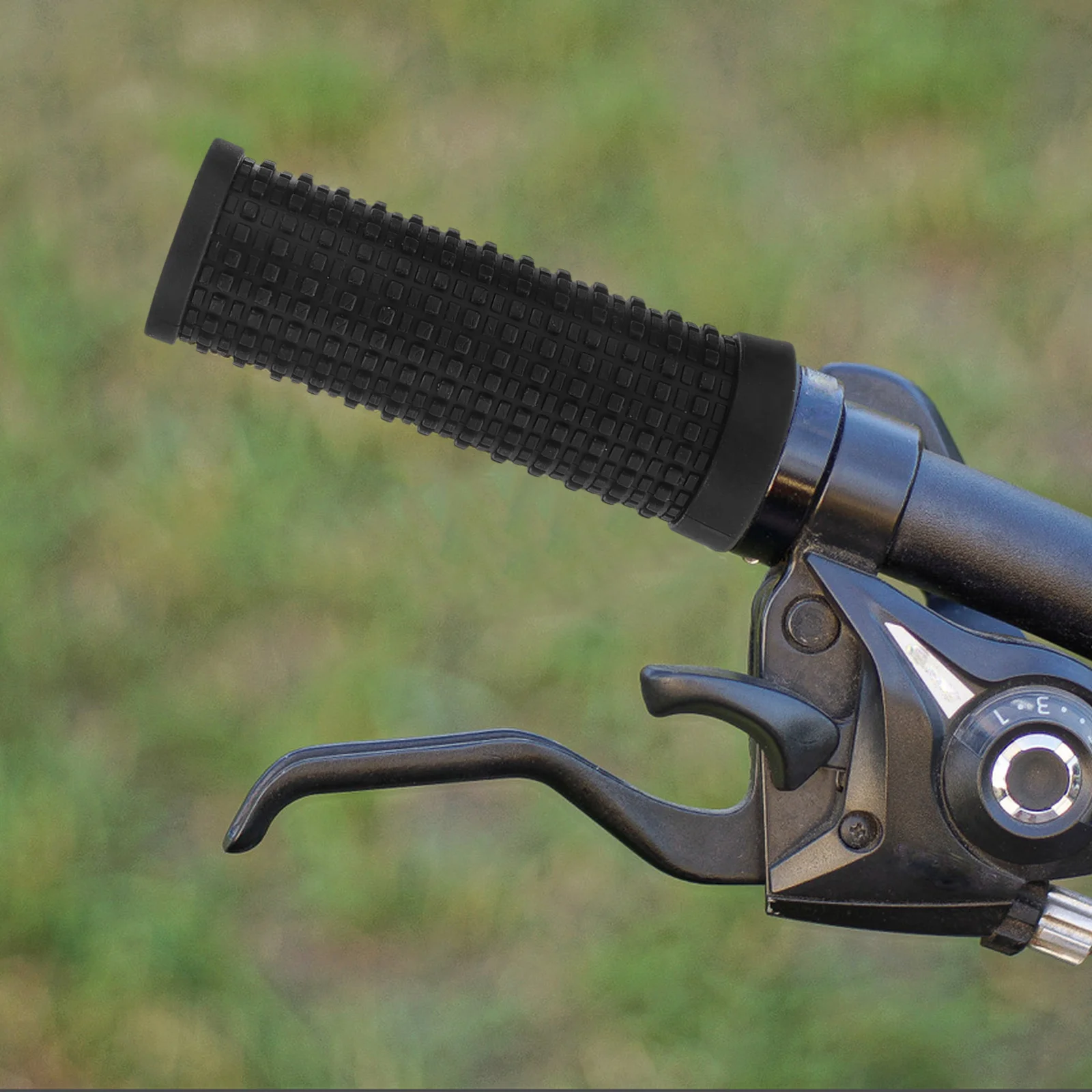 

6pcs Bicycle Handlebar Grips Non-Slip Mountain Bike Handlebar Cover Durable Rubber Ergonomic Design For Twist Grip Scooter