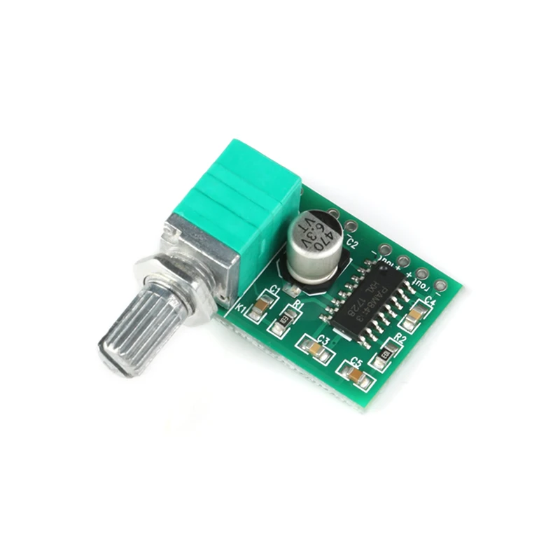 10pcs/1pc PAM8403 Mini 5V 2 Channel 3W Volume Control / USB Power Audio Amplifier Board Module