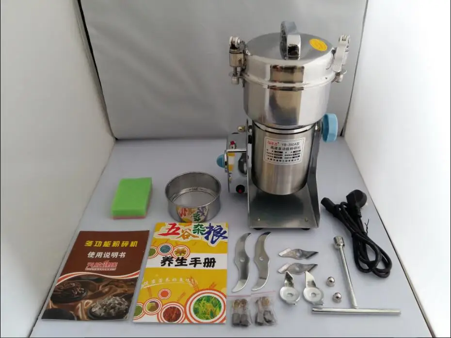 1000g High-speed Electric Grains Spices grinder, Chinese medicine Cereals Coffee Dry Food powder crusher  Mill Grinding Machine