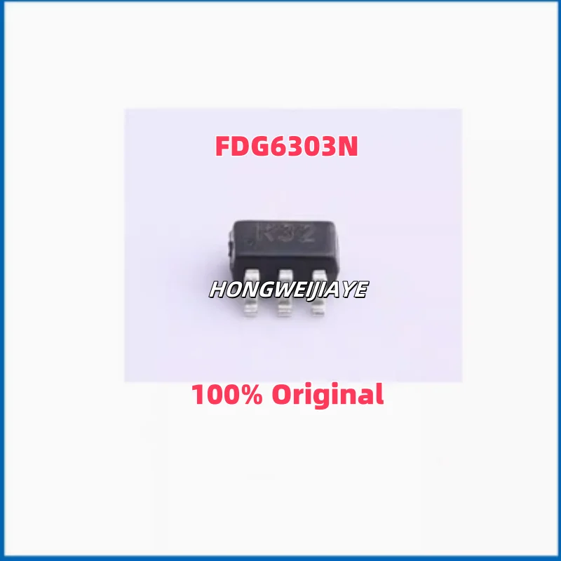 

10PCS 100% New FDG6301N FDG6303N FDG6303N SC-70-6 Brand New Original Chips ic