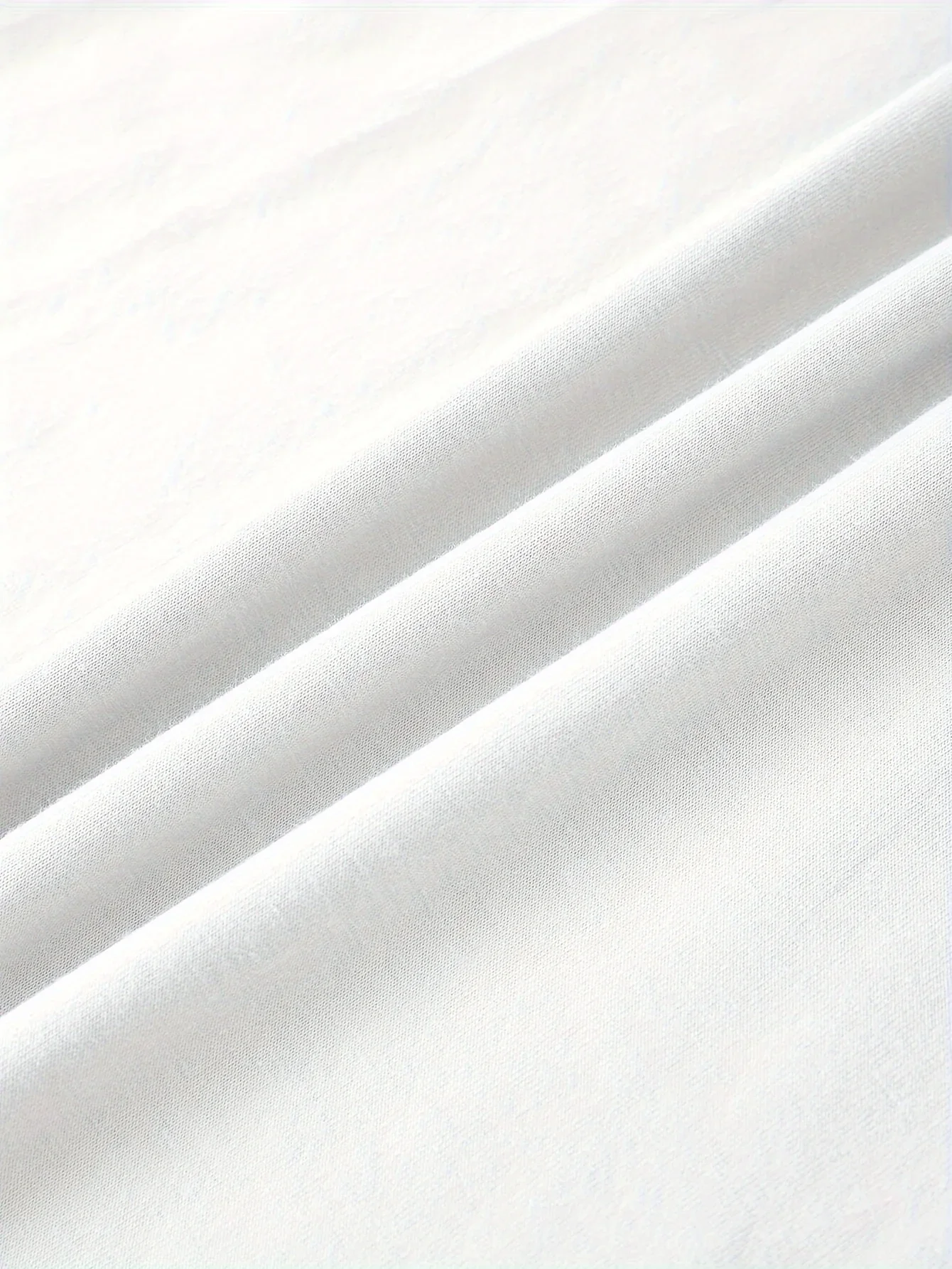 시즌 컴포트 릴랙스드 아티스틱 여성용 화이트 플로럴 프린트 티셔츠 슬리브 넥 캐주얼 중간 신축성 통기성 원단