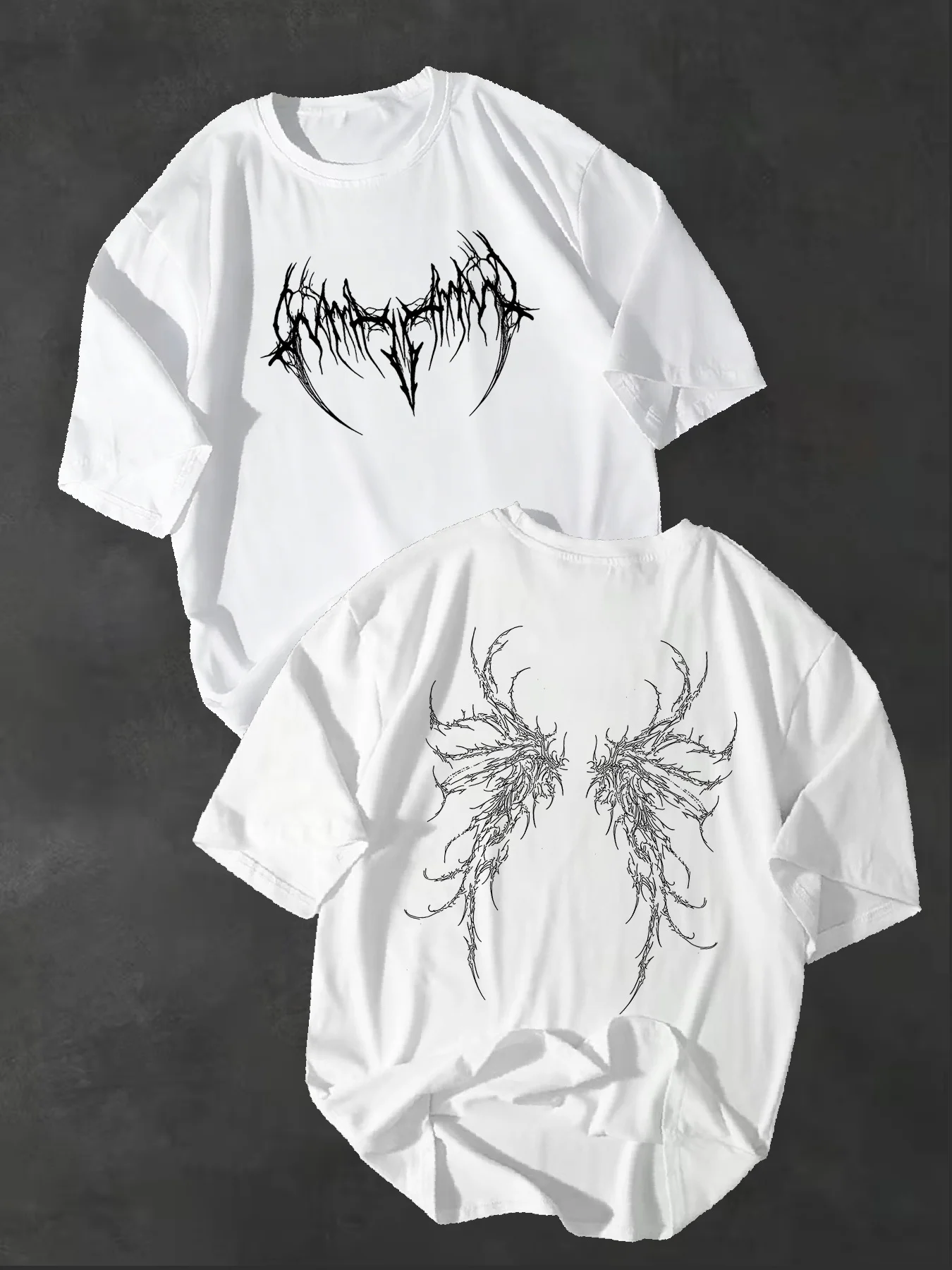 Summer Men's Round-neck T-shirt with 3D Print Breathable Lightweight Casual Roller Skating Hip-Hop Streetwear Clothing