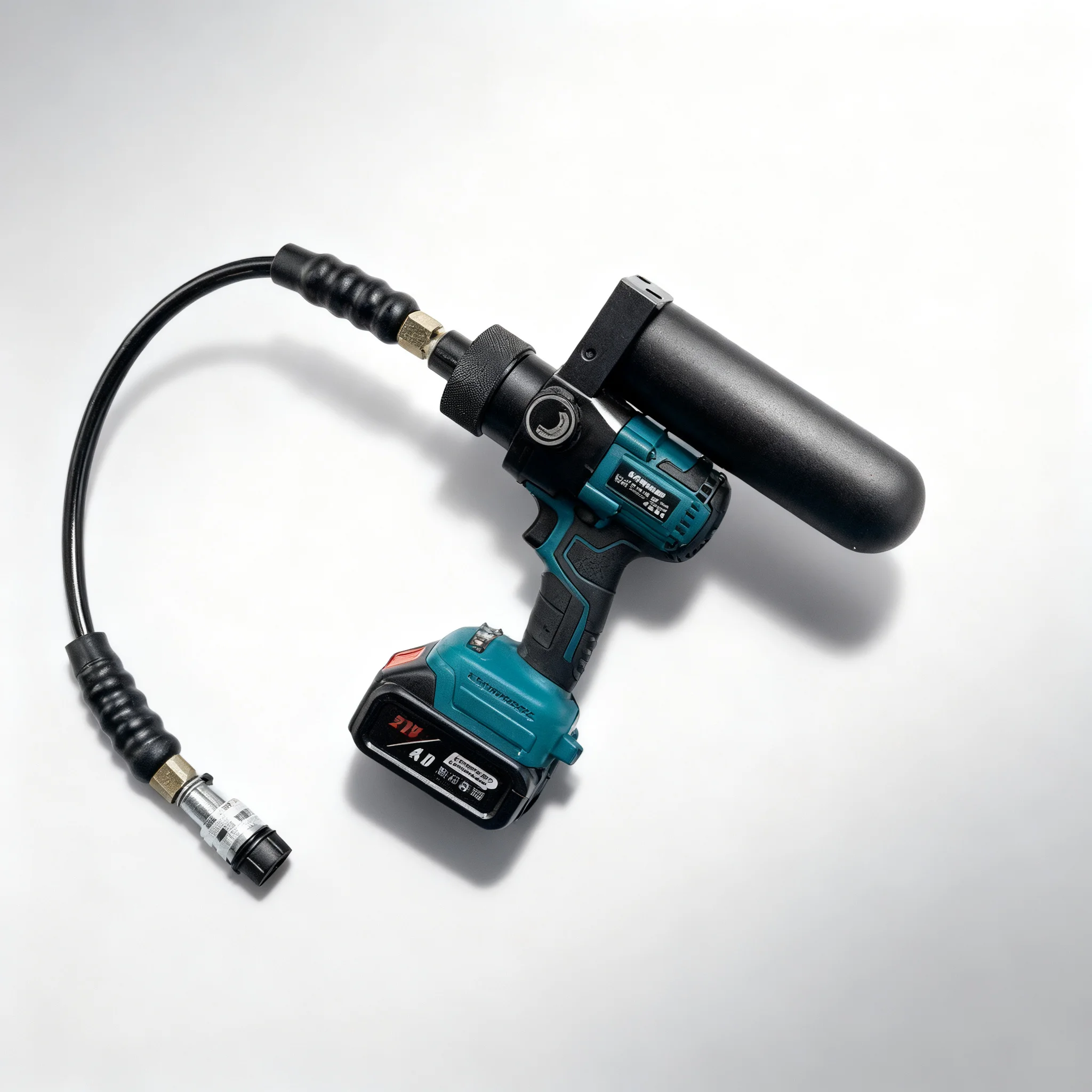 Mini Portable High Pressure Electric Hydraulic Pump, Lithium Battery Driven Hydraulic Pump for On-site Maintenance