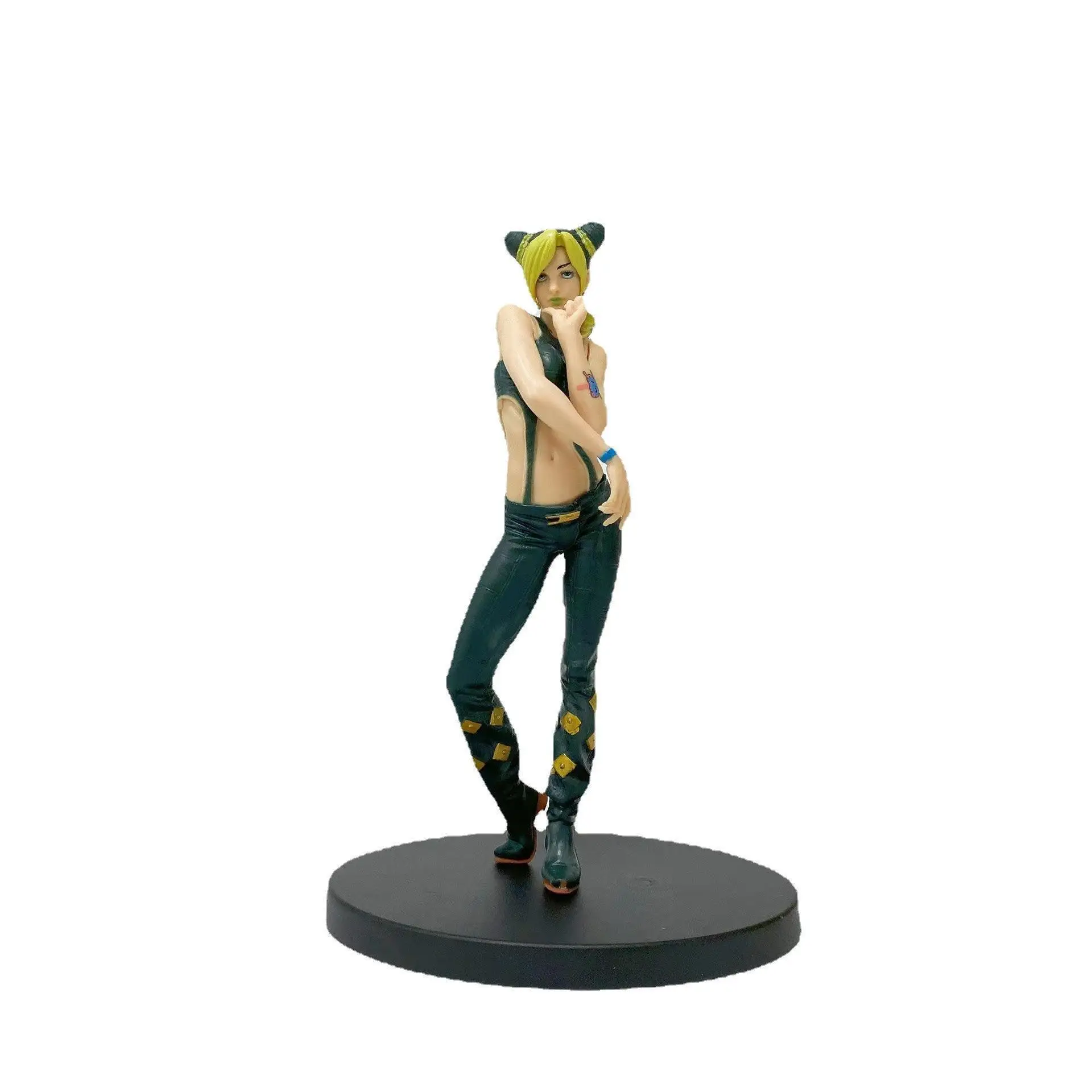 JoJo\'s Bizarre Adventure Stone Ocean figura de Anime Jolyne Cujoh figura de acción modelo de PVC estatua colección muñeca juguetes regalo, 17cm