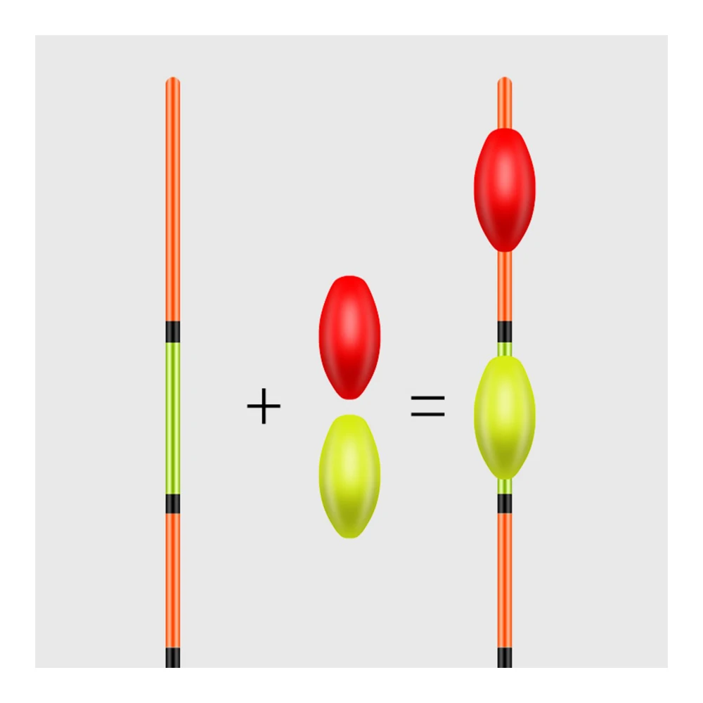 Bobbers flotantes de pesca, bola fluorescente de deriva, indicador de huelga de espuma, flotador de pesca, bolas de flotabilidad, accesorios de pesca