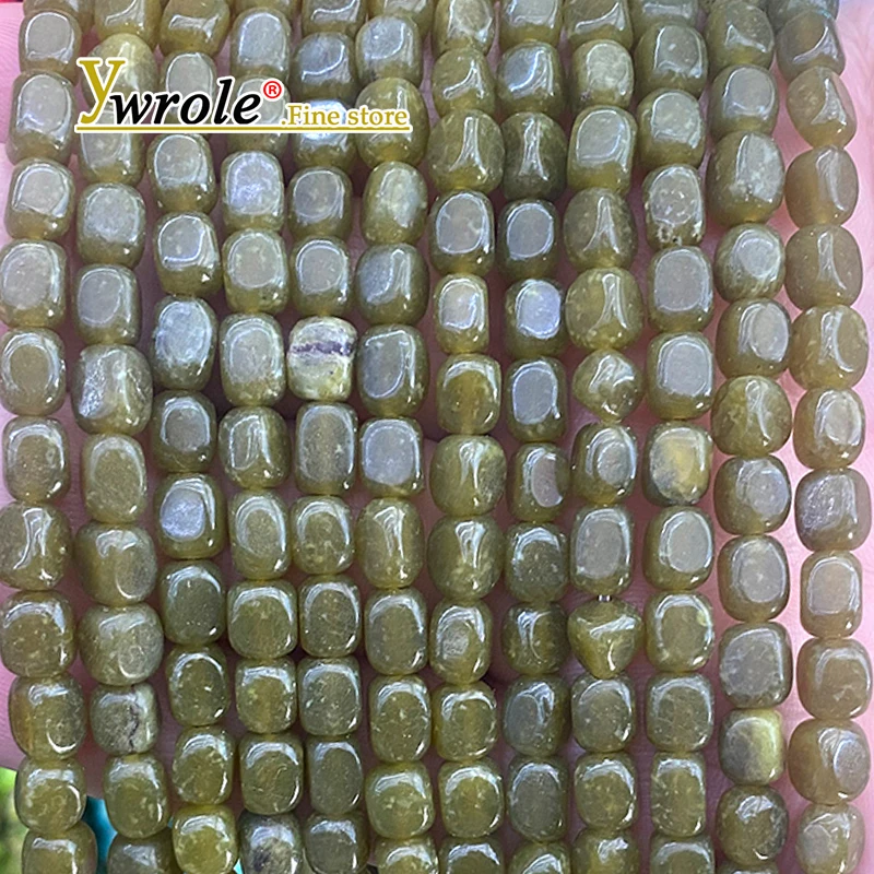 Natural Stone 5-7MM Irregular Square Dark Taiwan Jade Jasper Loose Spacer Bead for Jewelry Making Diy Bracelet Accessories