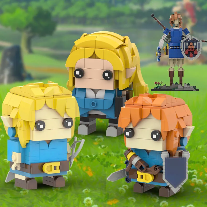 New Popular Fantasy Adventure Building Blocks Set,DIY Assembly Toy, Perfect for Desk Display and Play, Gift for Game Enthusiasts