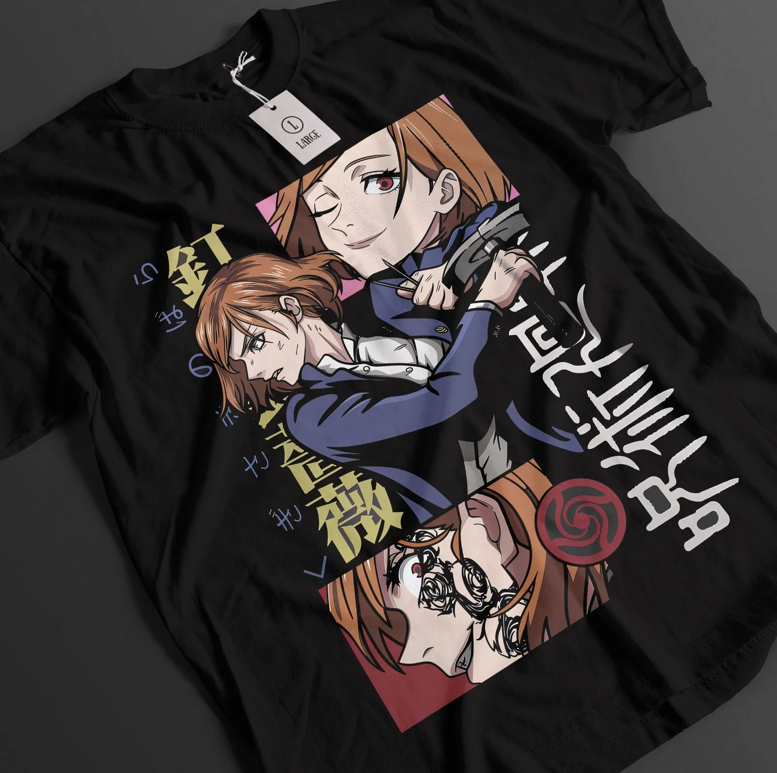 Jujutsu Kaisen Shirt Nobara Kugisaki T-Shirt Sukuna Mahito JJK Anime Unisex Tee