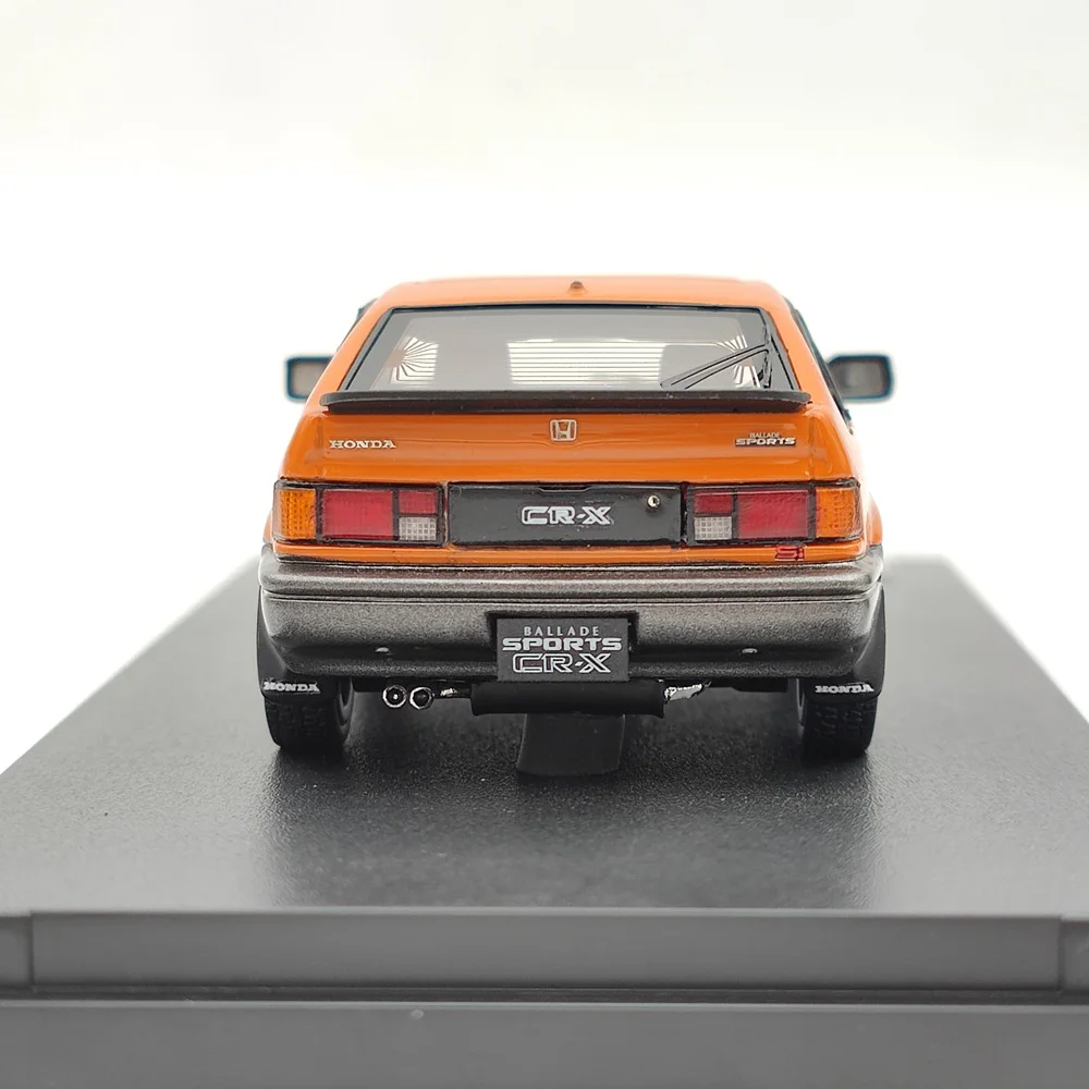 Mark43 1:43 Ballade Sports CR-X Si AS Customized Orange PM4384P Resin Model Toys Car Limited Collection