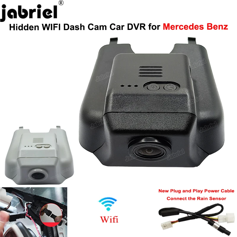 HD 1080P Wifi DashCam for Mercedes GL x164 x166 ML w164 w166 GL450 ML350 for Mercedes Benz R Class w251 R350 R400 2008 2009 2018