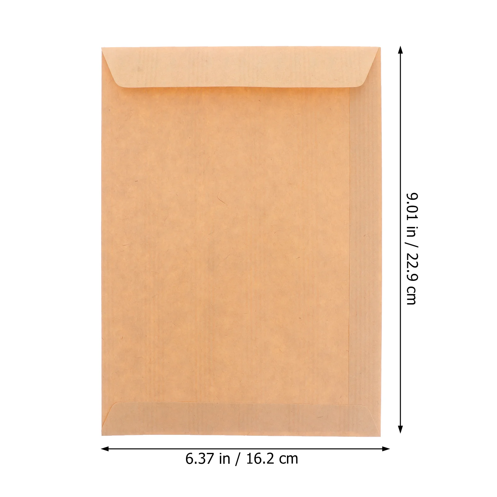 50 Pcs Kraft Paper Envelopes Blank Postcards for Printing Classic Letter Storage Plain Color