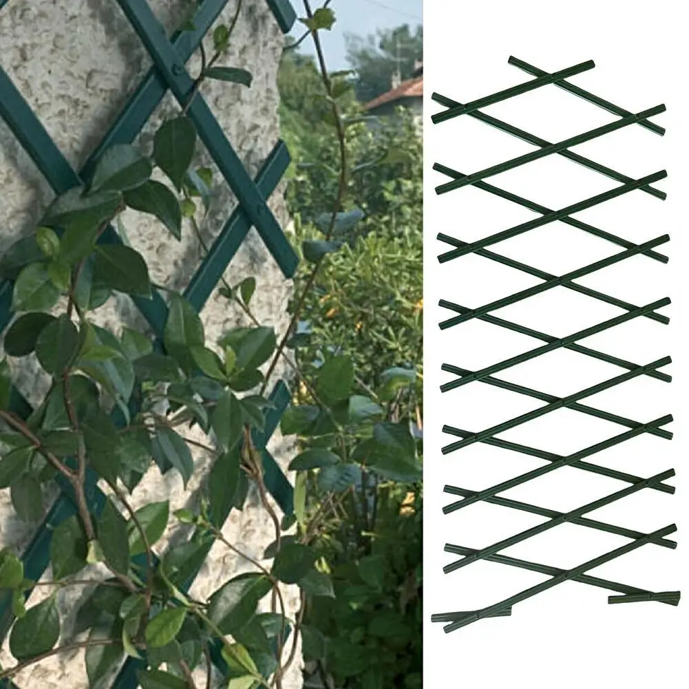 Plant Climbing Lattice High Durability Stretchable Plastic Expandable Plant Climb Wall Hanging Frame Trellis Garden Supplies 