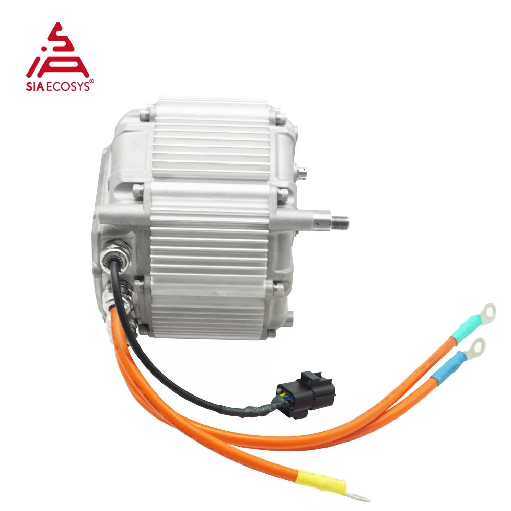 Novo motor de grampo de cabelo siaecosys SIA155-48 18kw pico pmsm, garantia de alta qualidade, tecnologia semelhante com tesla