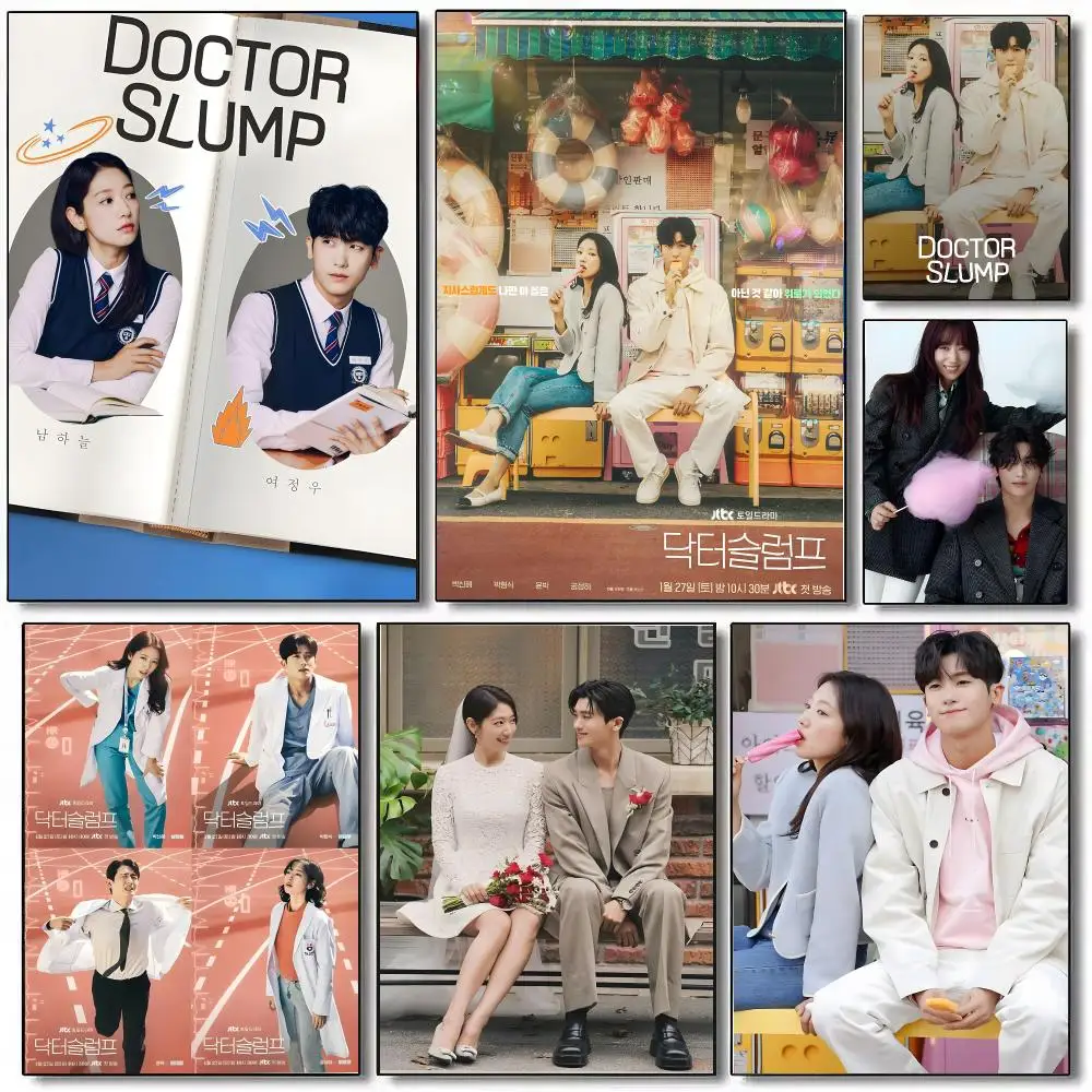 TV Show D-Doctor Slump Poster Sticky Painting Prints Wall Art Waterproof Home Living Bed Room Bar Cafe Aesthetic Decor