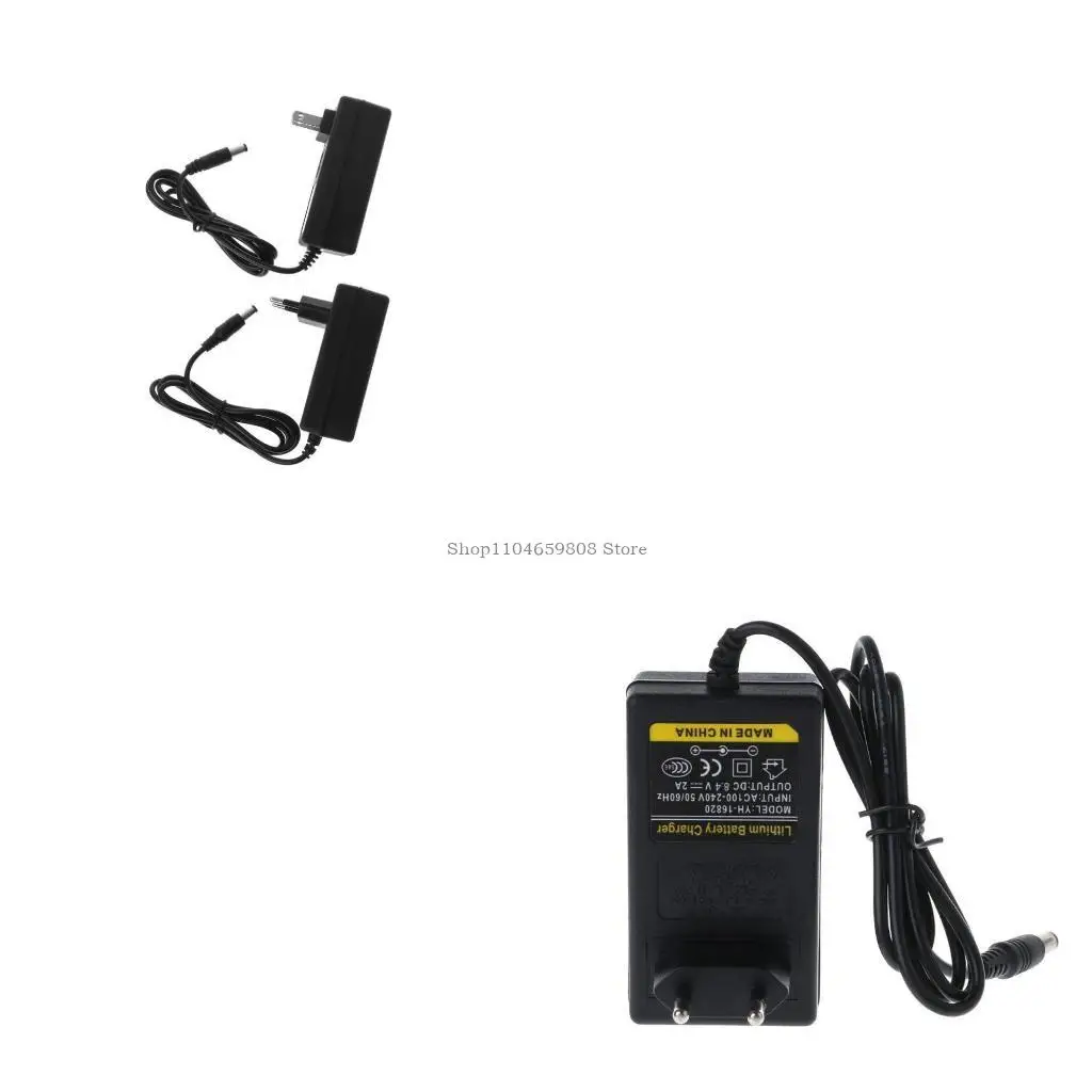 

8.4V for DC 2A Battery Intelligent Lithium Li-on Power Adapter EU/US Plu