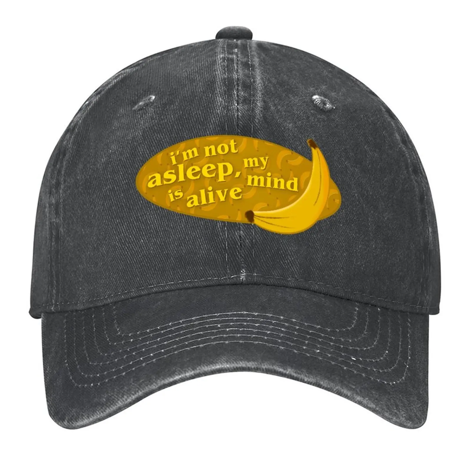 

My Mind Is Alive Baseball Cap fashionable derby hat designer cap Snapback Cap Female Men's