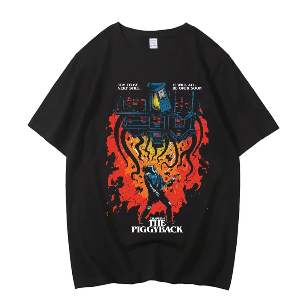 TV Series Eddie Munson The Demogorgon 2026 New Bestseller Men's 100%Cotton Y2k Graphic Hawaiian Luxury Shirt Women Summer Tshirt
