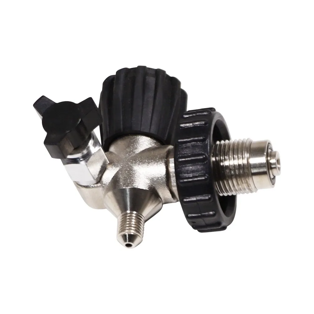 Adapter zum Nachfüllen des Tauchflaschenventils G5/8-14 auf 7/16-20 UNF Edelstahl-Lufttank-Ladeanschluss für Tauchausrüstung – Detail 18
