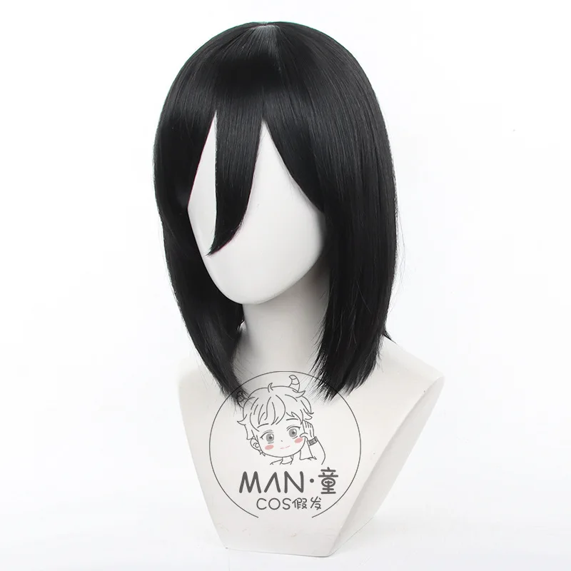 هجوم على تيتان ميكاسا أكرمان شعر مستعار تأثيري الشعر القصير محاكاة فروة الرأس هدية عيد الهالوين