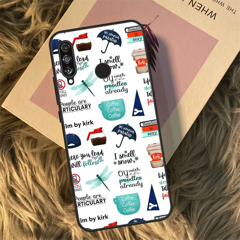 Funda Gilmore Girls para Huawei Honor 50 70 X8 X9 X9a P20 P30 P40 Lite P50 Mate 50 Pro P Smart 2021