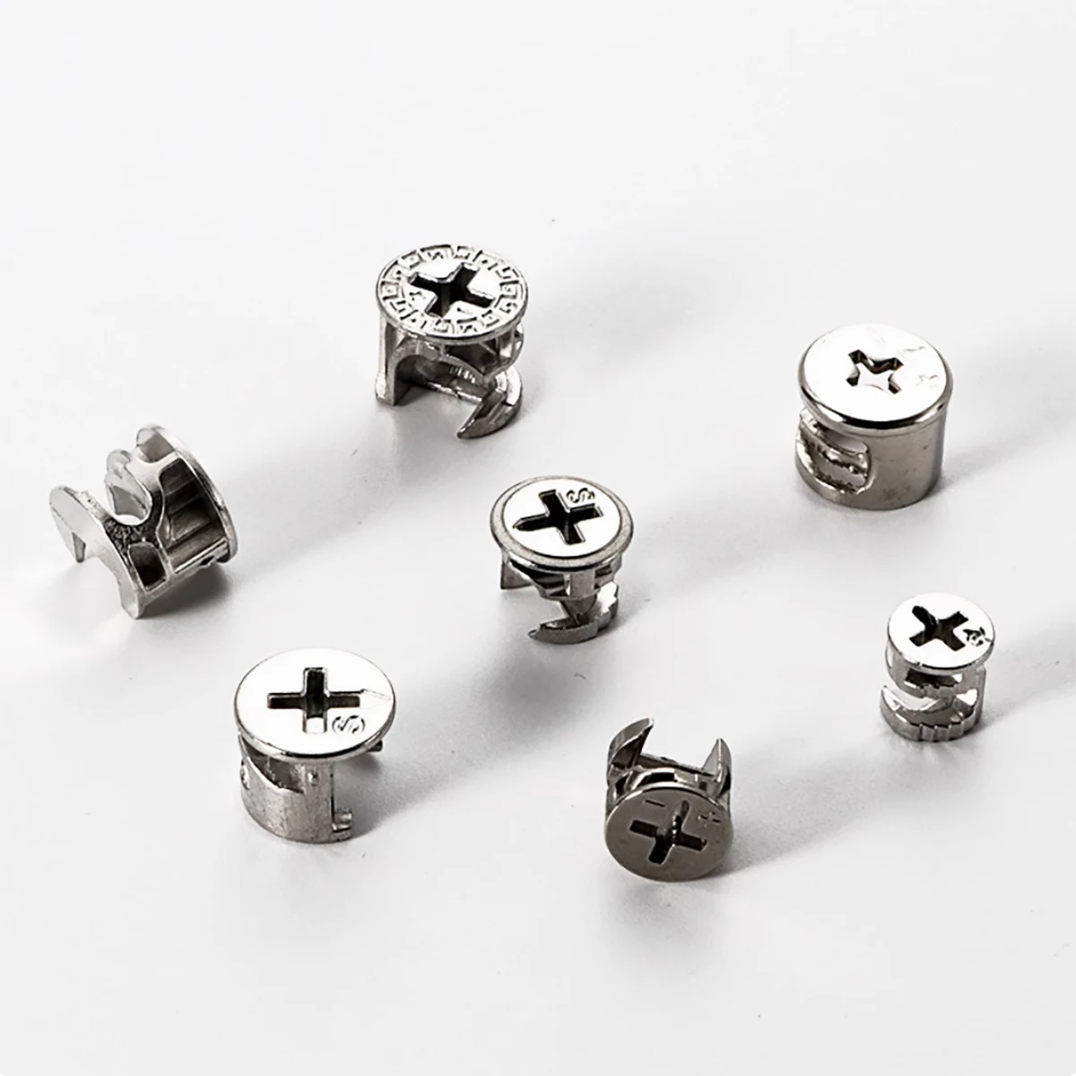 Thickened 3-in-1 connector eccentric screw combination wardrobe bed drawer furniture hardware accessories