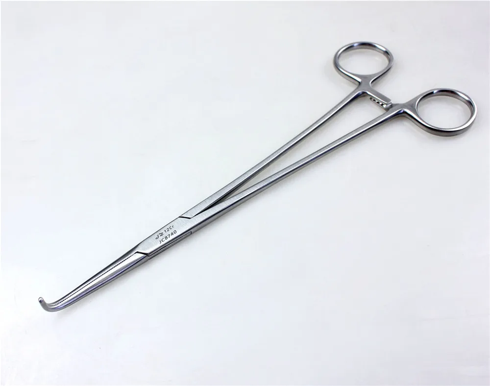 JZ Surgical instrument medical Separation ligation forcep full tooth 45 70 80 90 degrees Endoscopic vascular Hemostatic clamp
