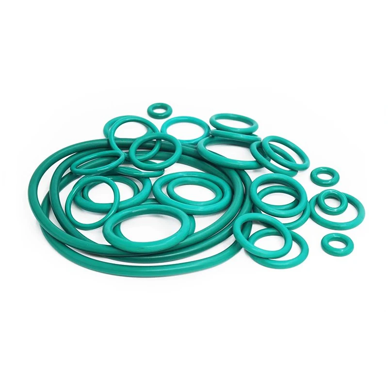 CS 1.9 مم، الأخضر FKM O حلقة الختم سمك جوانات الزيت، OD 5-220 مم حلقات O المطاط الفلور، القطر الخارجي × قطر السلك #3