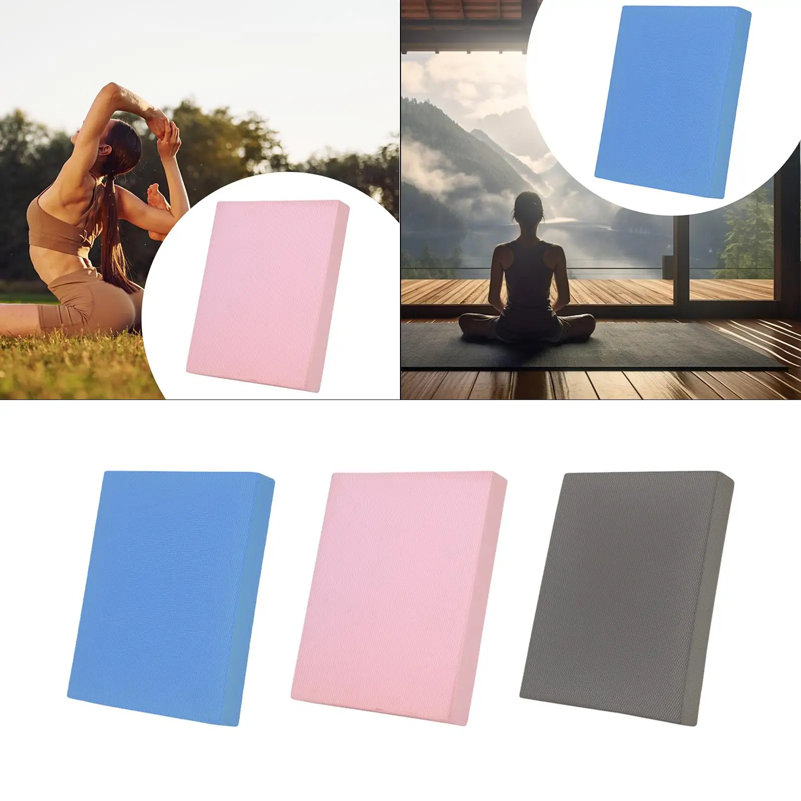 

Balance Pad Non Slip Strength Training Balance Mat for Physical Yoga Fitness