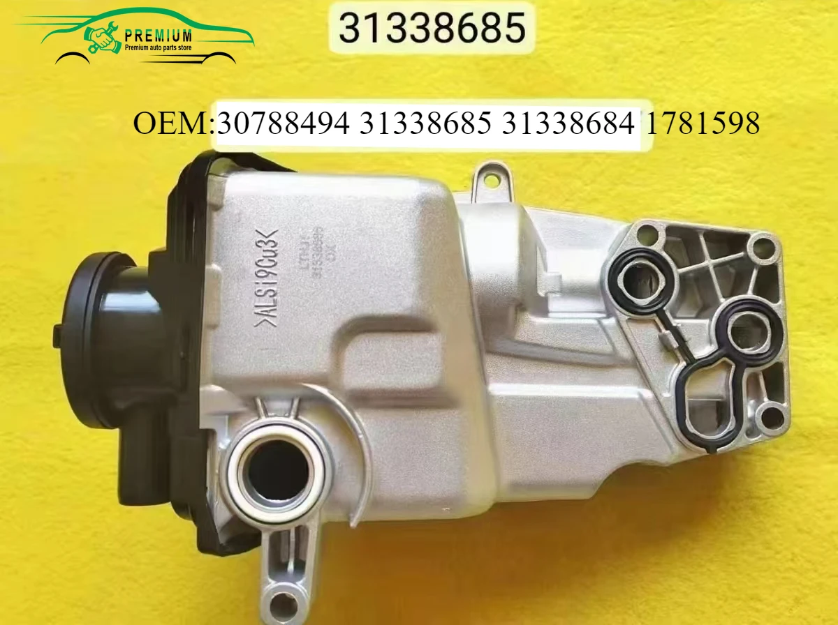 

31338685 31338684 1781598 30788494 PCV Valve Oil Trap Oil Filter Housing Suit For Volvo V50 V60 2.5L X/C 05-15