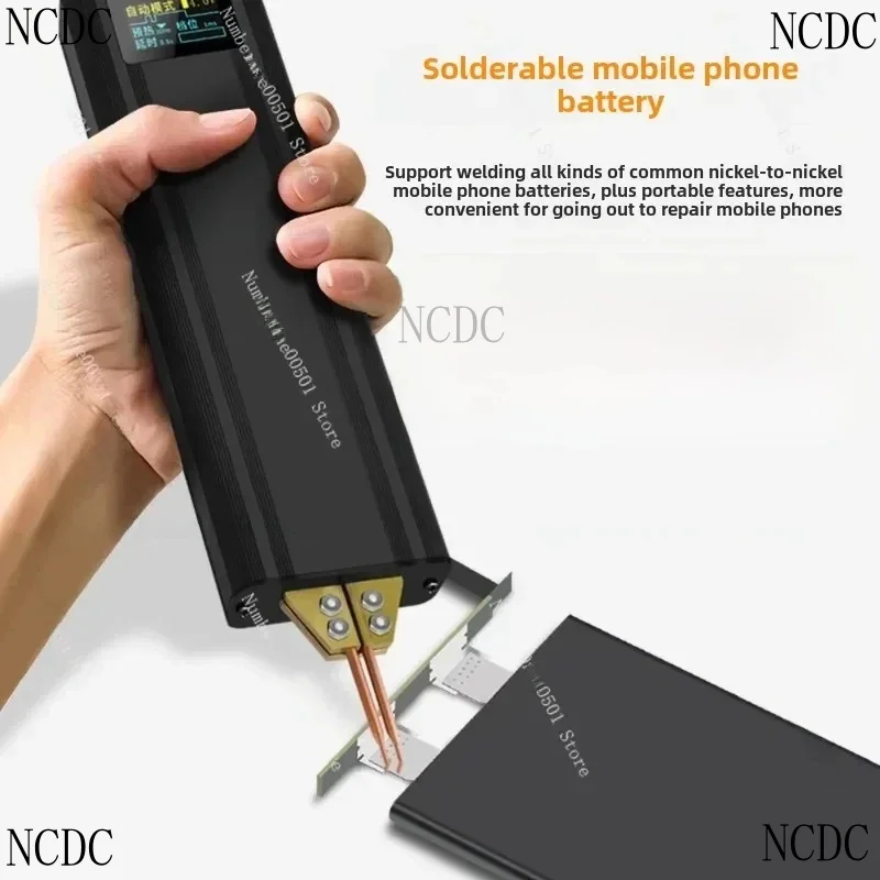 Handheld Spot Color Screen Digital Display Mobile Phone Cell 18650 Lithium Battery Welding