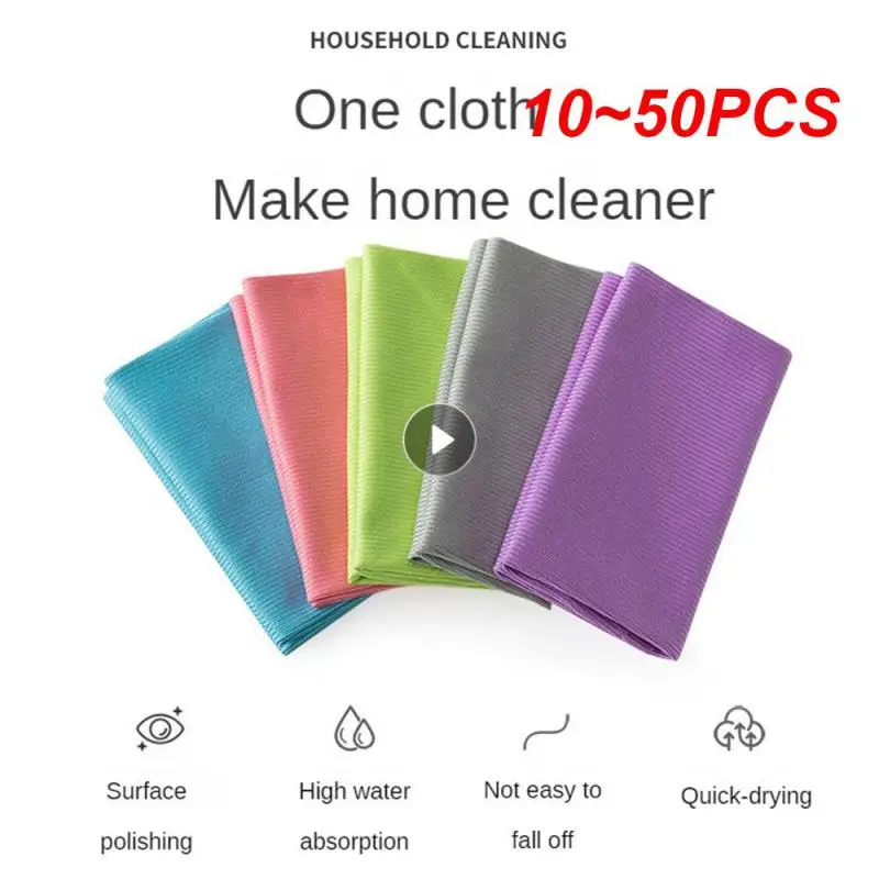 10~50PCS Mirror Finish Easy To Clean Long-lasting Versatile User-friendly Cleaning User-friendly Cleaning Essentials