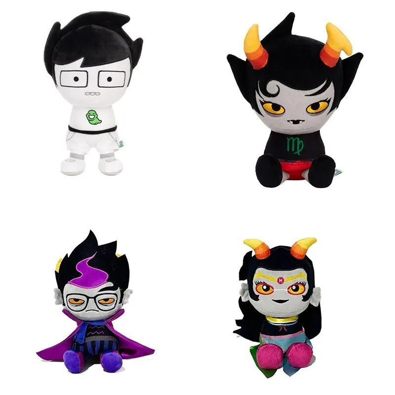 Stuffed 20CM Homestuck Plush Dress-up Cotton Doll Toys for Kids Cosplay Decor Birthday Gift Fan Collectibles Mascot for Friend