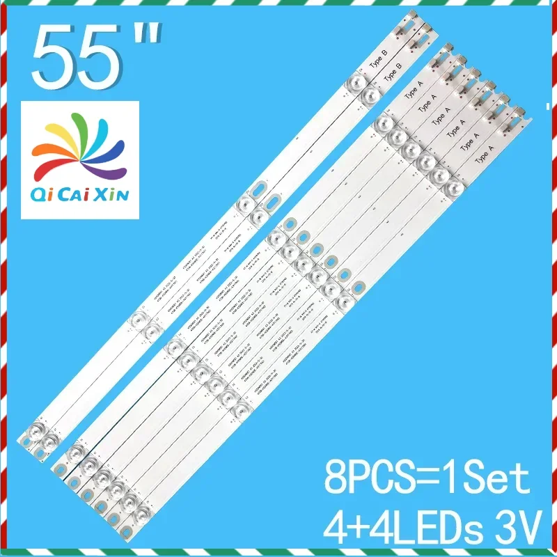 

LED backlight strip For 4708-K55WDE-A3117N01 4708-K55WDE-A5117N01 K550WDE1 A3 55PUF7194/T3