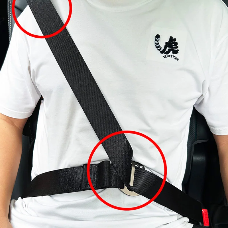 Car Child Safety Belt Adjustment Anchor Simple Limit Device for Anti Neck Seat Universal Shoulder Neck Strap Auto Accessories