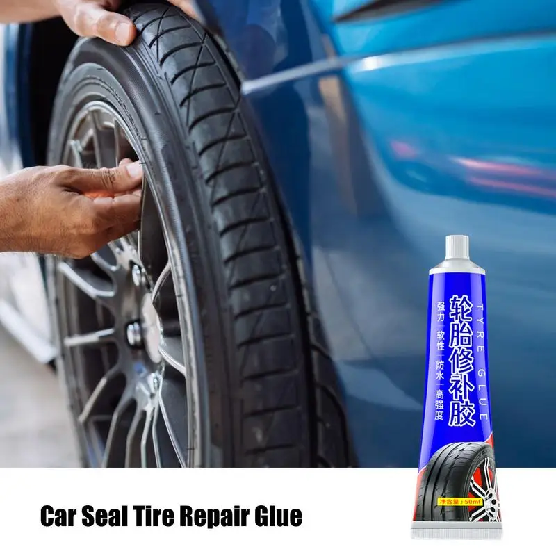 

Car Tire Repair Glue For Sidewall 50ml Motorcycle Bicycle Tyre Inner Tube Puncture Repair Tool All Purpose Car Repairing Glues