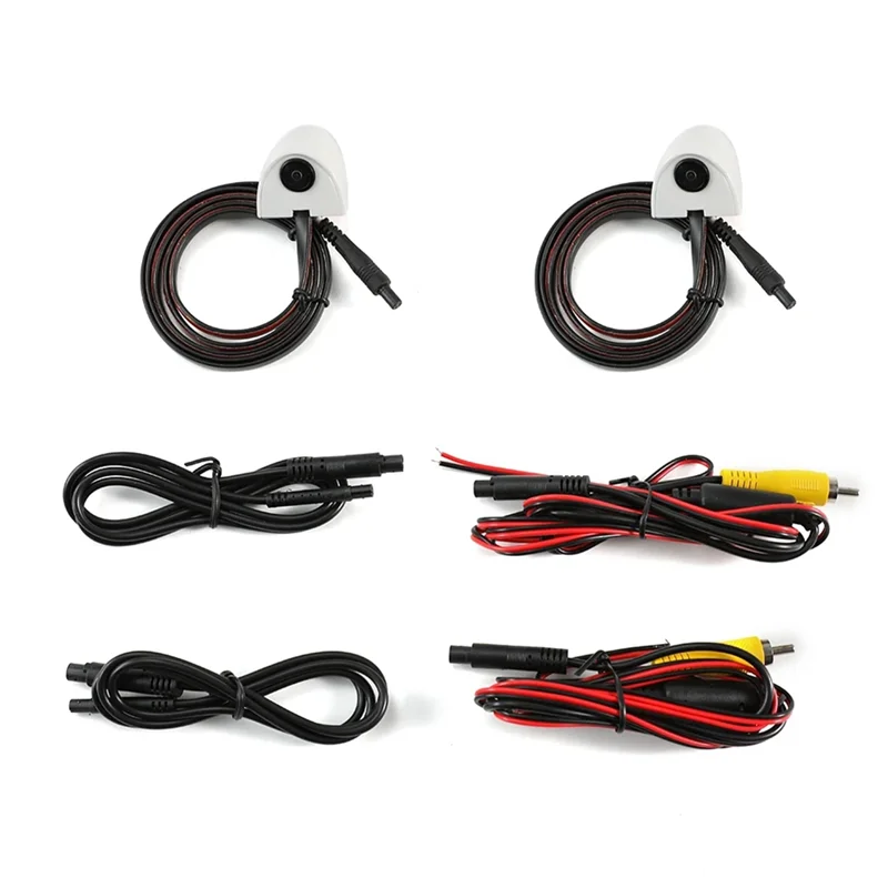 Car Sticker Installation Side View Camera Night Vision HD Side View Blind Spot Parking Aid Left And Right Camera