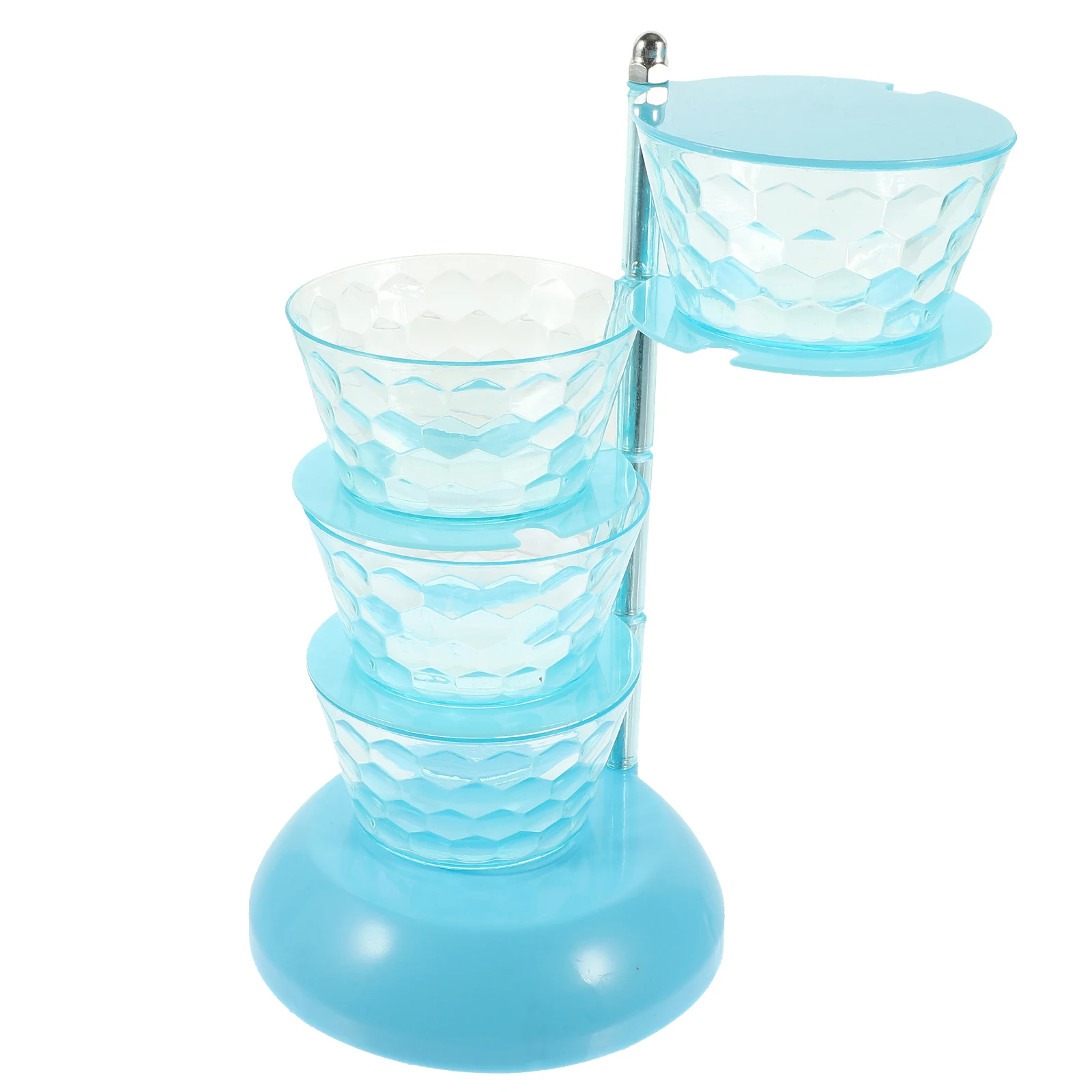 

Green 4 Layers Spice Seasoning Box Rotating Kitchen Rack Jar Container Turntable Holder Small Storage Tool Multi-layer Condiment