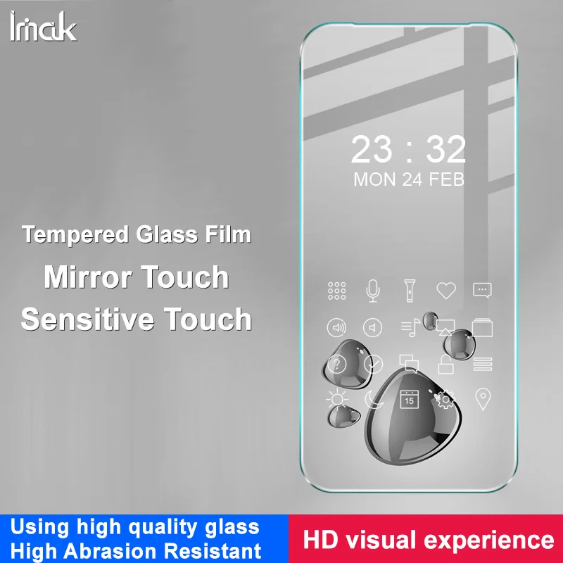 for Pixel 9a Ultra Glass IMAK H Explosion-Proof Tempered Glass for Google Pixel 9a Film