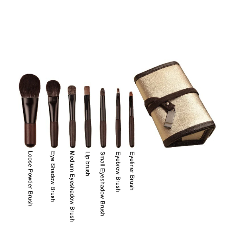 Mini Cosmetic Brushes Set Professional Makeup Brush Beauty Soft Hair Foundation Concealer Eyeshadow Powder Brushes For Women