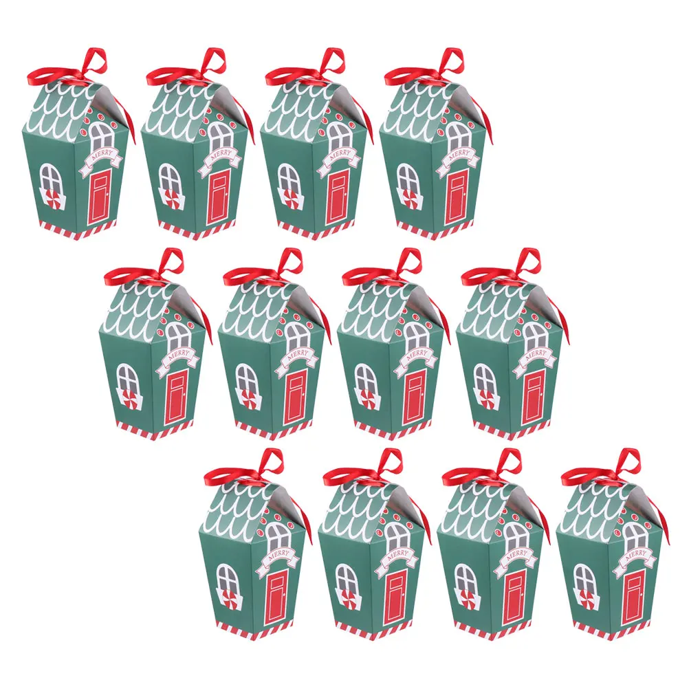 

20 Pcs Christmas Supply Candy Bag Xmas Gift Decor Holder Chocolate Case Decoration