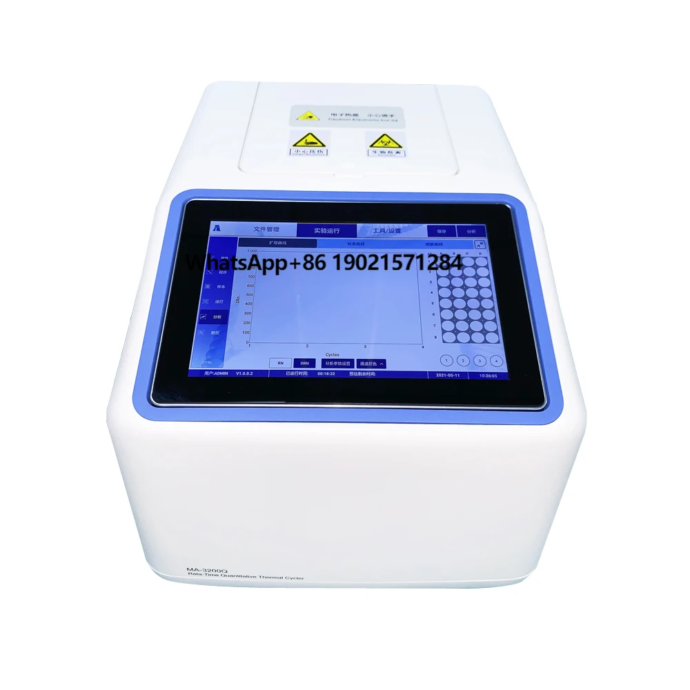 Real Time Polymerase Chain Reaction Thermal Cycler Kit PCR Machine