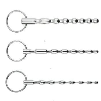 Mužský nerezový uretrální kolík, uretrální dil, znějící penis kolík, močová trubice, stimulace, dilatátor, masturbační tyč, sexuální hračky pro muže 8 nejlepší prodej močová trubice šroub penisový kolík - №6