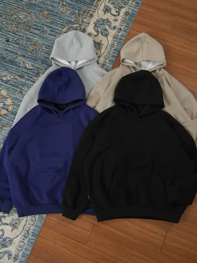 

ex Fce Lined Hoodie Sweatirt with kets Warm Autumn Winter Casual Cotton Polyester Blend Antibacterial Treaent