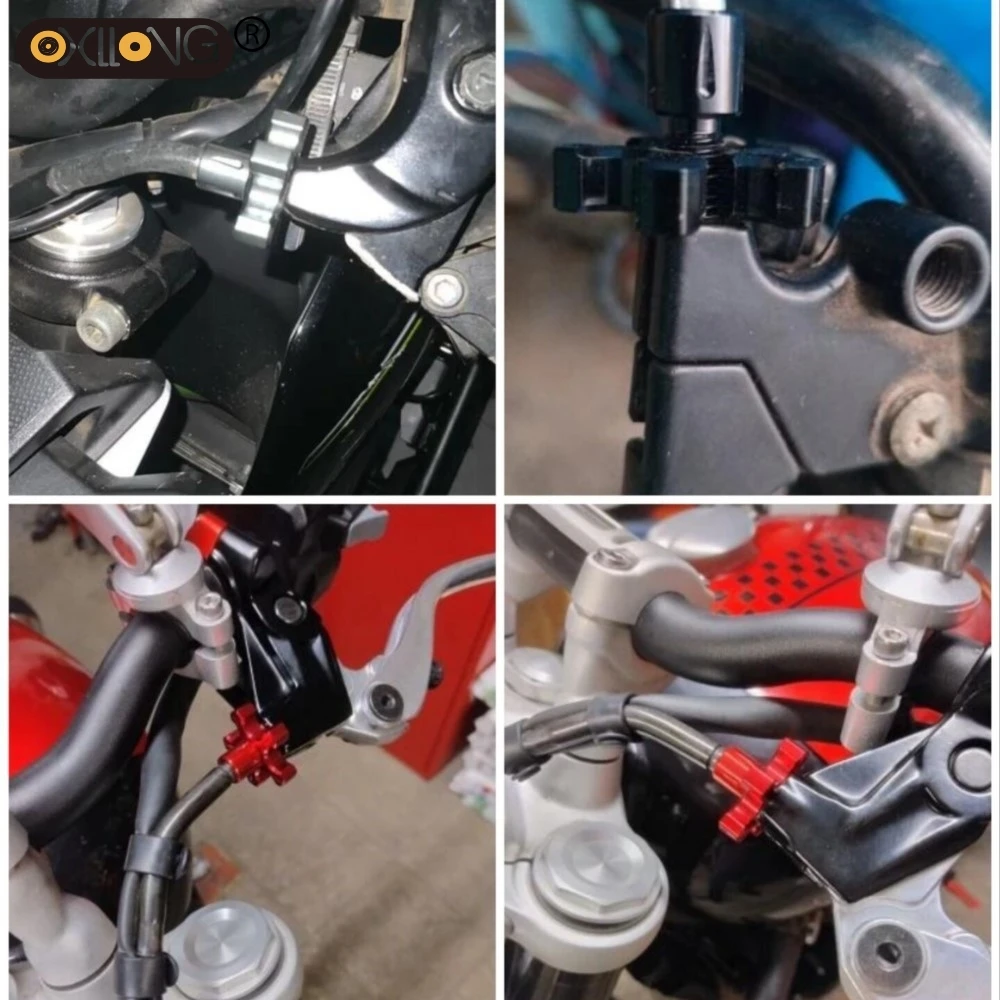 

Universal Fits For Motorcycle ATV UTV Sport Bike Aluminum Accessories Brake Clutch Levers Cable Wire Adjuster Screw 8mm-10mm